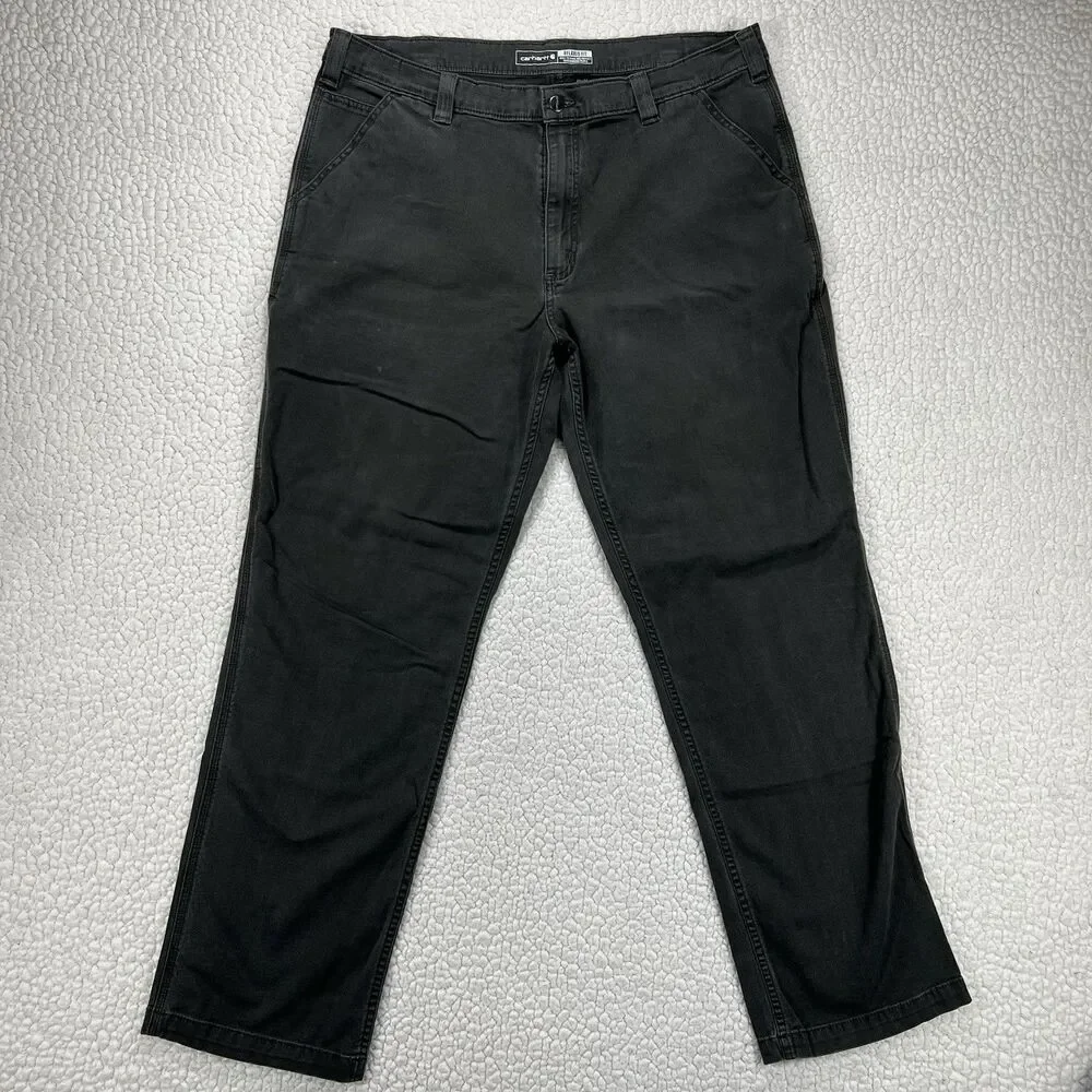 Carhartt Rugged Flex Canvas Work Pant Men's 40x34 (Actual 38x32) Relaxed Fit - Picture 2 of 12